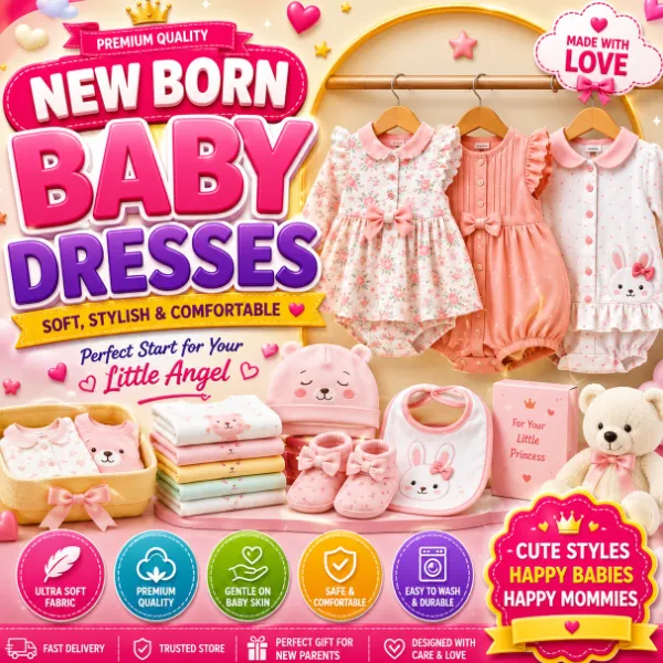 New Born Baby Dresses